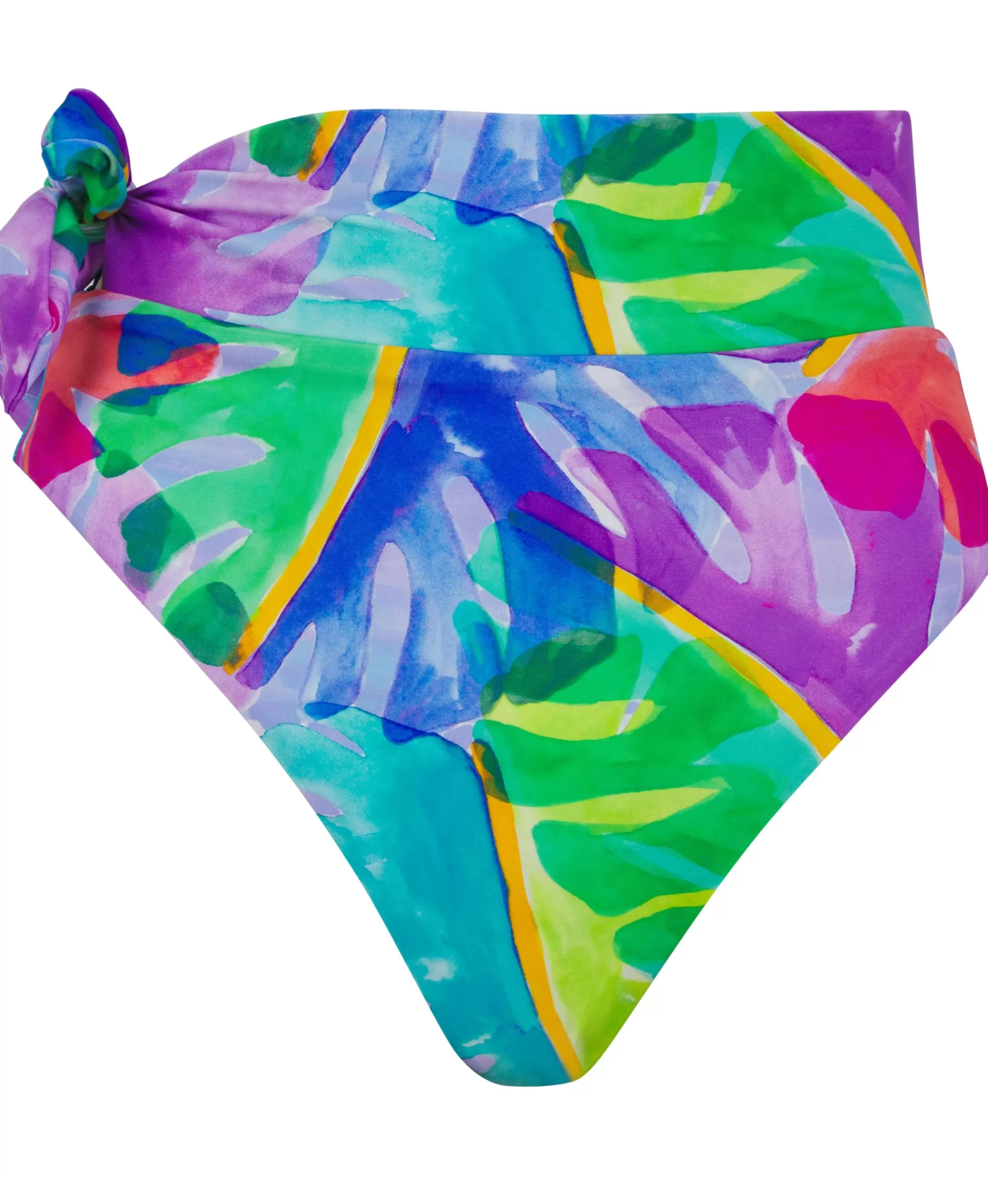 Swimwear>Dancing Leopard Halo Cala Conta Bikini Bottoms In Vintage Tropic Pastel